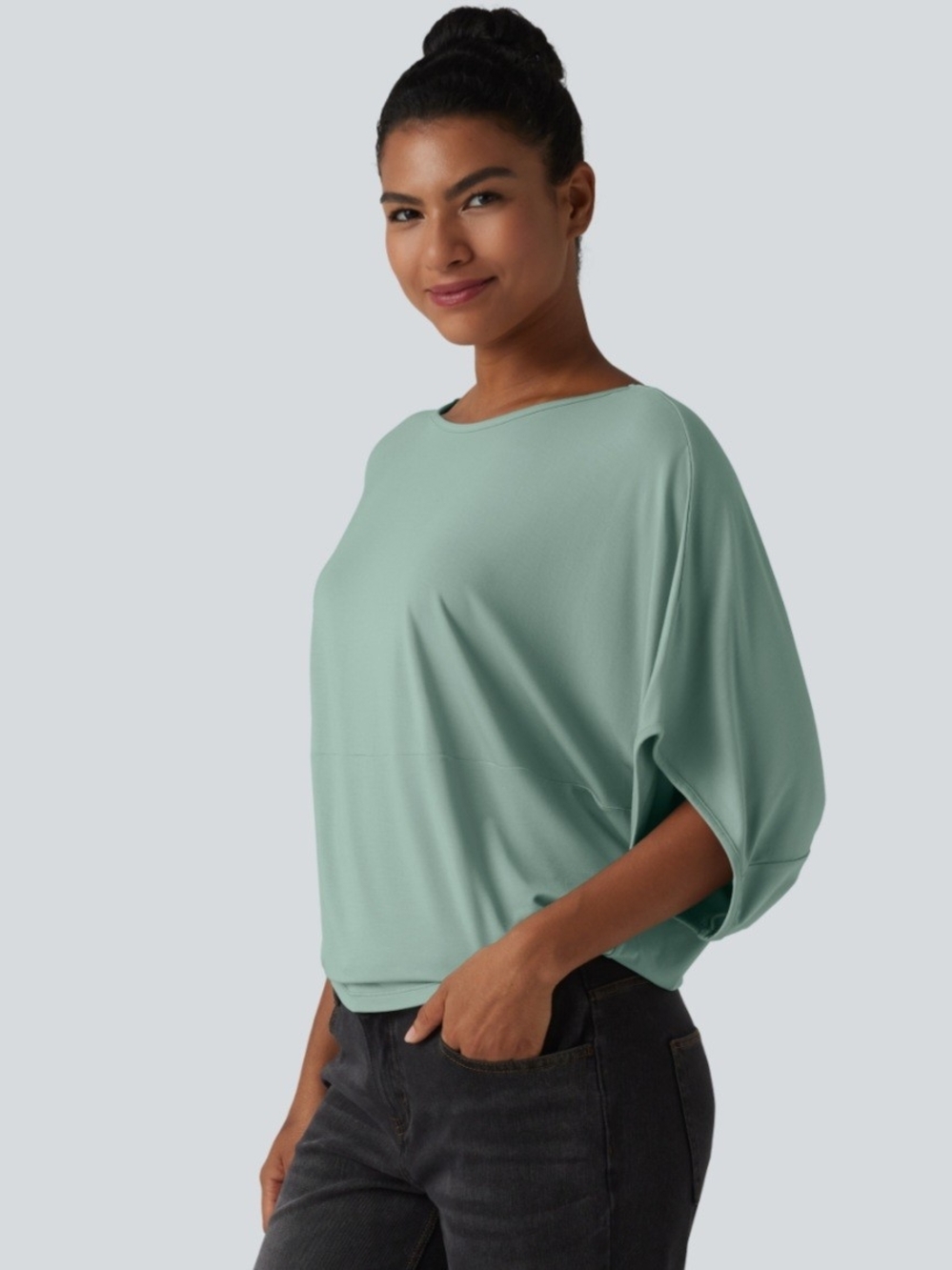 Halara Relaxed Boatneck Top